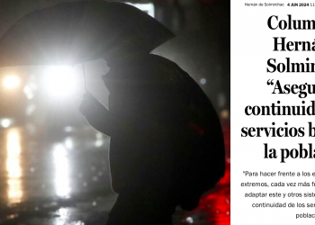 La Tercera | Columna de Hernán de Solminihac: “Asegurar la continuidad de los servicios básicos de la población”