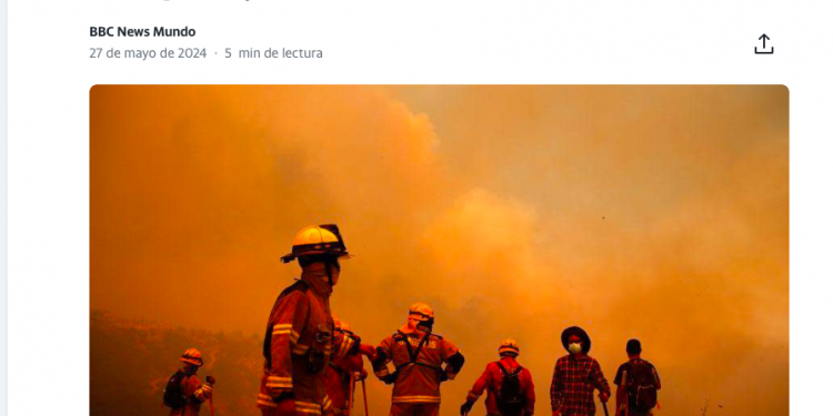 Yahoo | La indignación en Chile por el caso del bombero acusado de provocar los incendios en Viña del Mar que dejaron 137 muertos