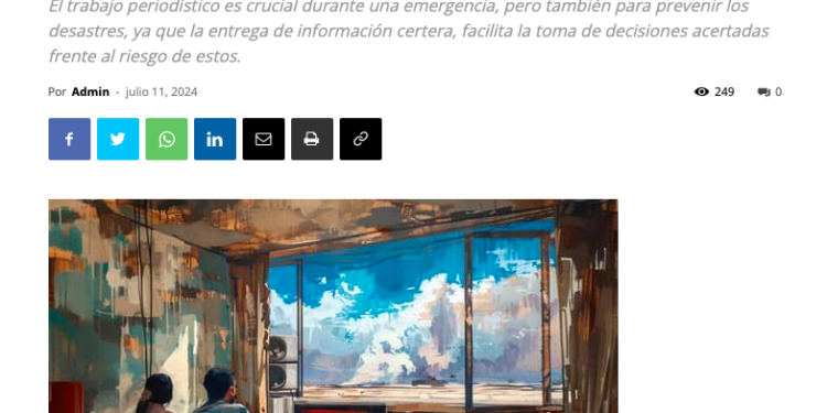 CodexVerde | Día del Periodista: noticias sobre desastres en medios chilenos carecen de evidencia científica