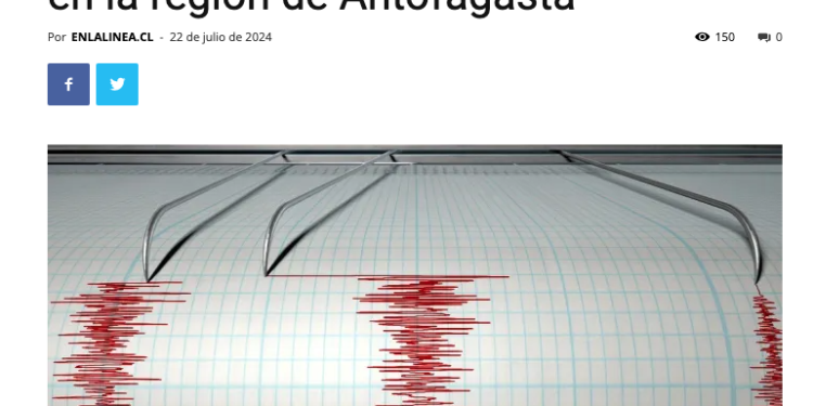 Diario En La Línea | Experto descarta enjambre sísmico en la región de Antofagasta