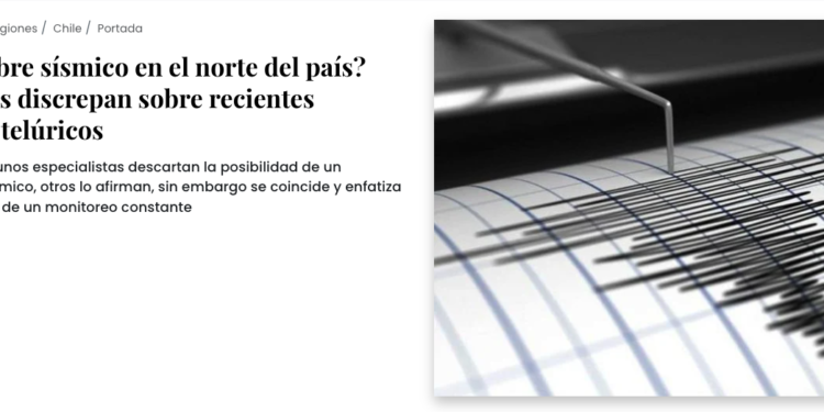 El Ciudadano | ¿Enjambre sísmico en el norte del país? Expertos discrepan sobre recientes eventos telúricos