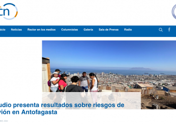 UCN | Estudio presenta resultados sobre riesgos de aluvión en Antofagasta