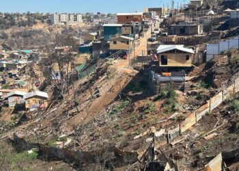 Incendios de febrero aumentan peligro de derrumbes en cerros de Viña del Mar