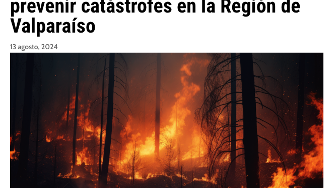 AdPrensa | USM diseña plataforma que permite prevenir catástrofes en la Región de Valparaíso