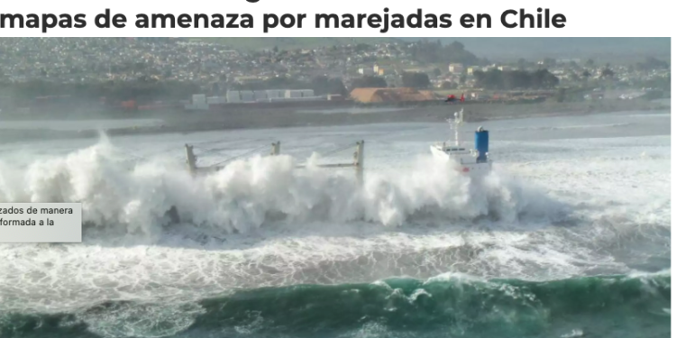 Agenda Marítima | Servicio Meteorológico de la Armada elaborará mapas de amenaza por marejadas en Chile