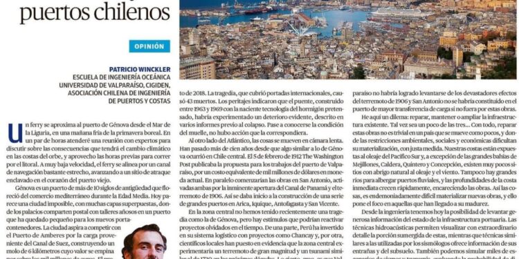 El Mercurio de Valparaíso | Transformación portuaria: Génova y los puertos chilenos
