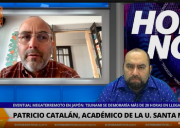 Puranoticia TV | Patricio Catalán explica sobre el Terremoto de Nankai